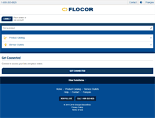 Tablet Screenshot of flocor.ca